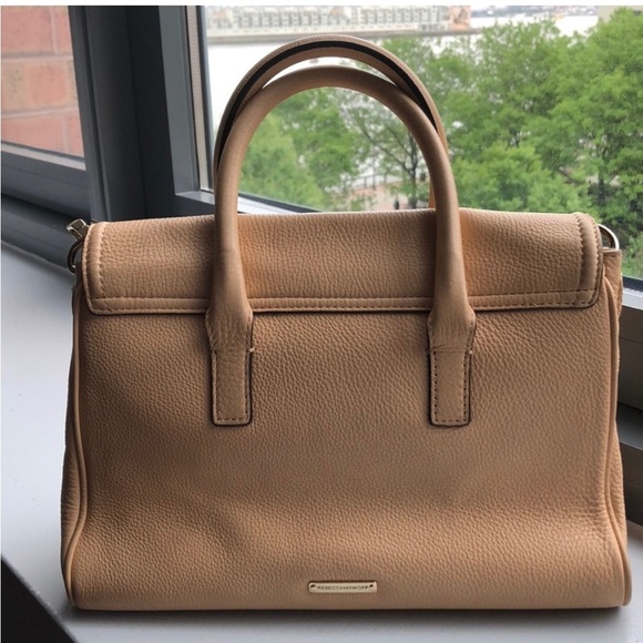 Rebecca Minkoff Mini Jules Satchel in Biscuit - Picture 2 of 5